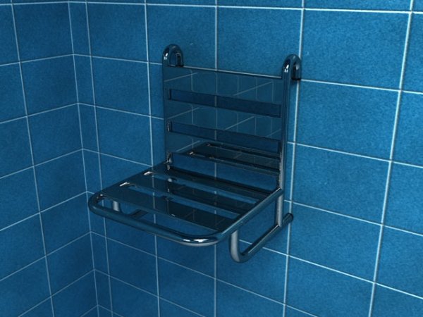 Krzesełko prysznicowe zawieszane na uchwycie (PSP 502)